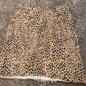 rare brandy Melville cheetah skirt